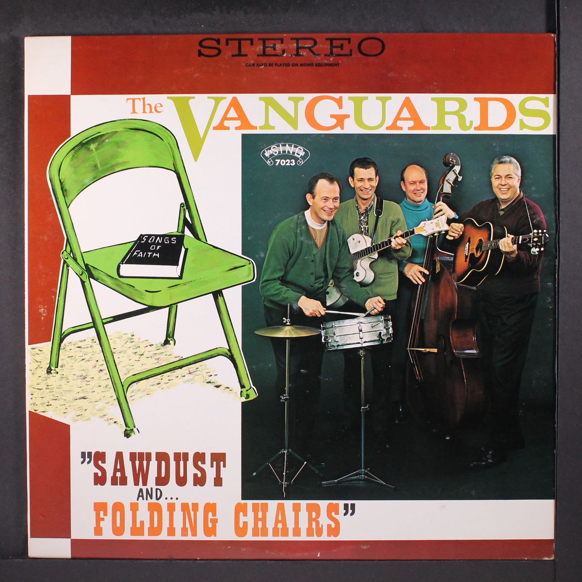 sawdust and folding chairs by VANGUARDS