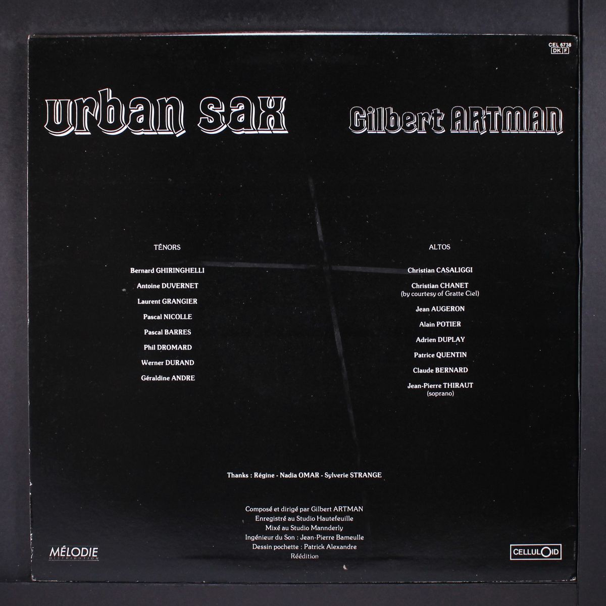 urban sax by GILBERT ARTMAN