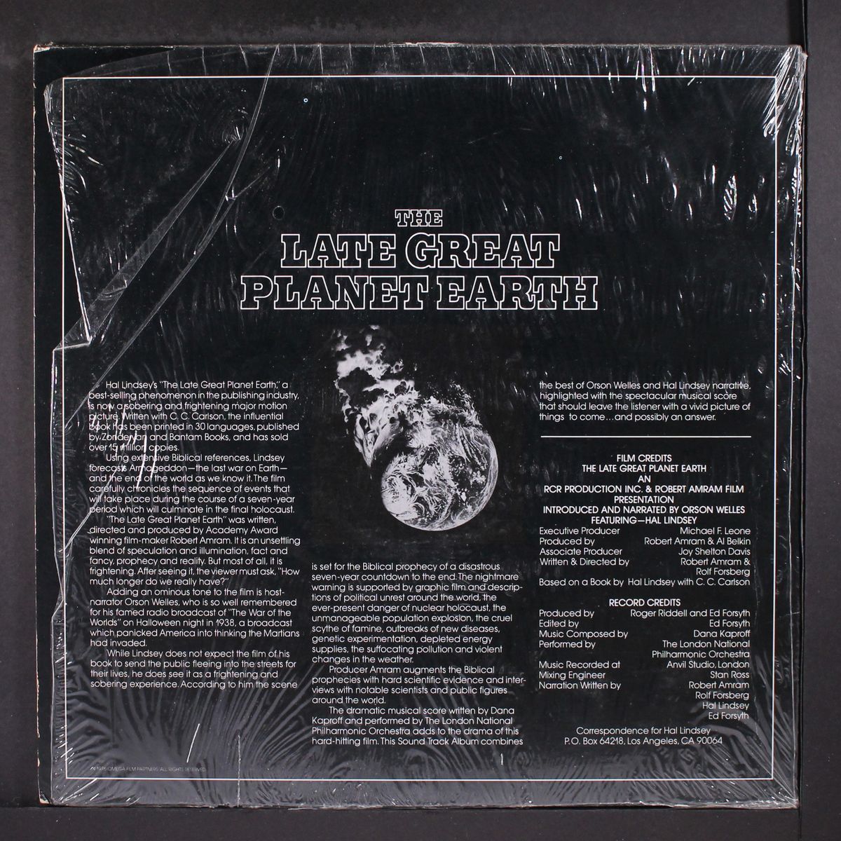 the late great planet earth by SOUNDTRACK