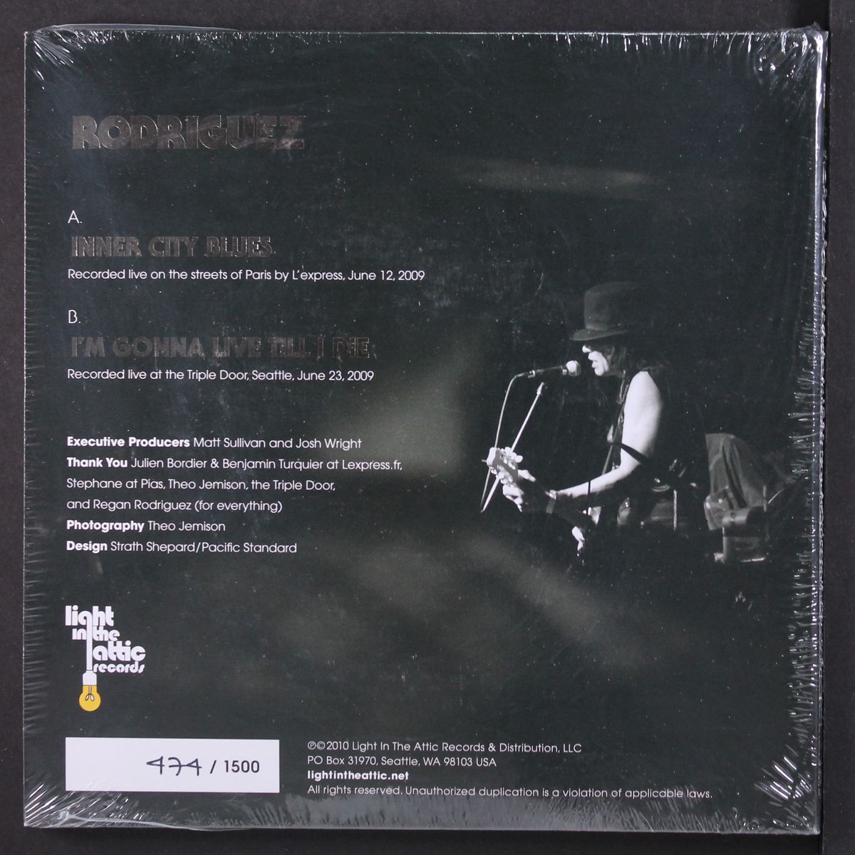 inner city blues / i'm gonna live till i die by RODRIGUEZ