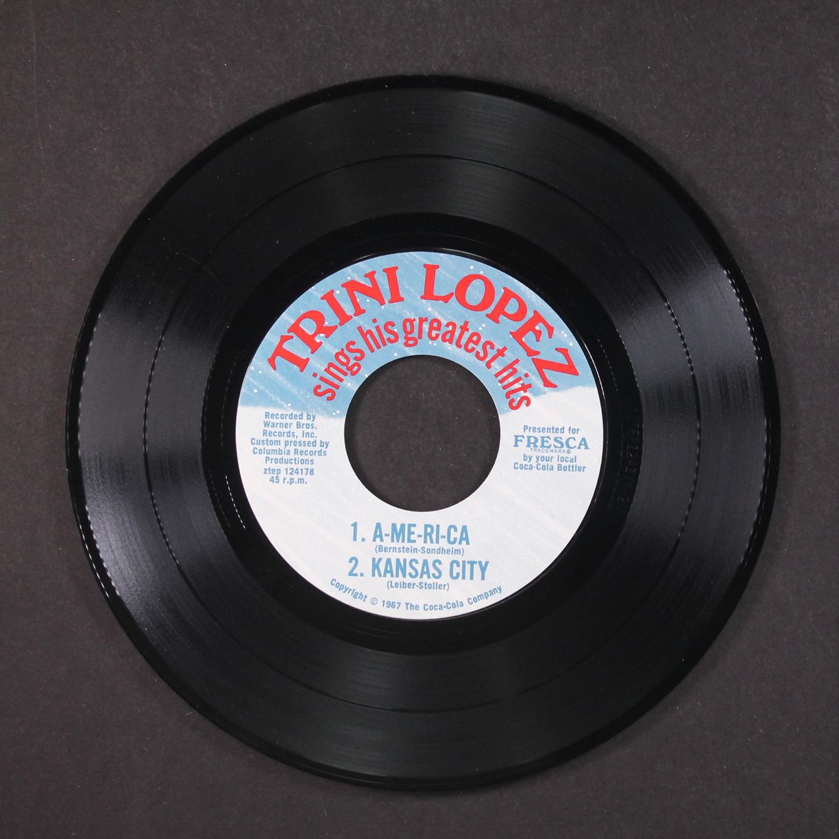 sings his greatest hits by TRINI LOPEZ