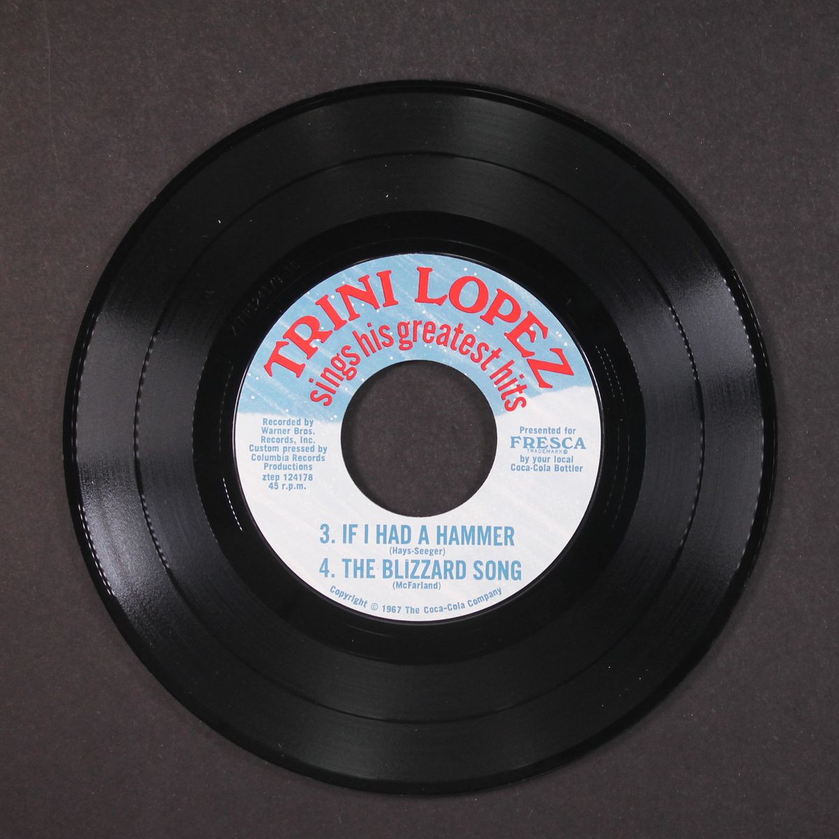 sings his greatest hits by TRINI LOPEZ