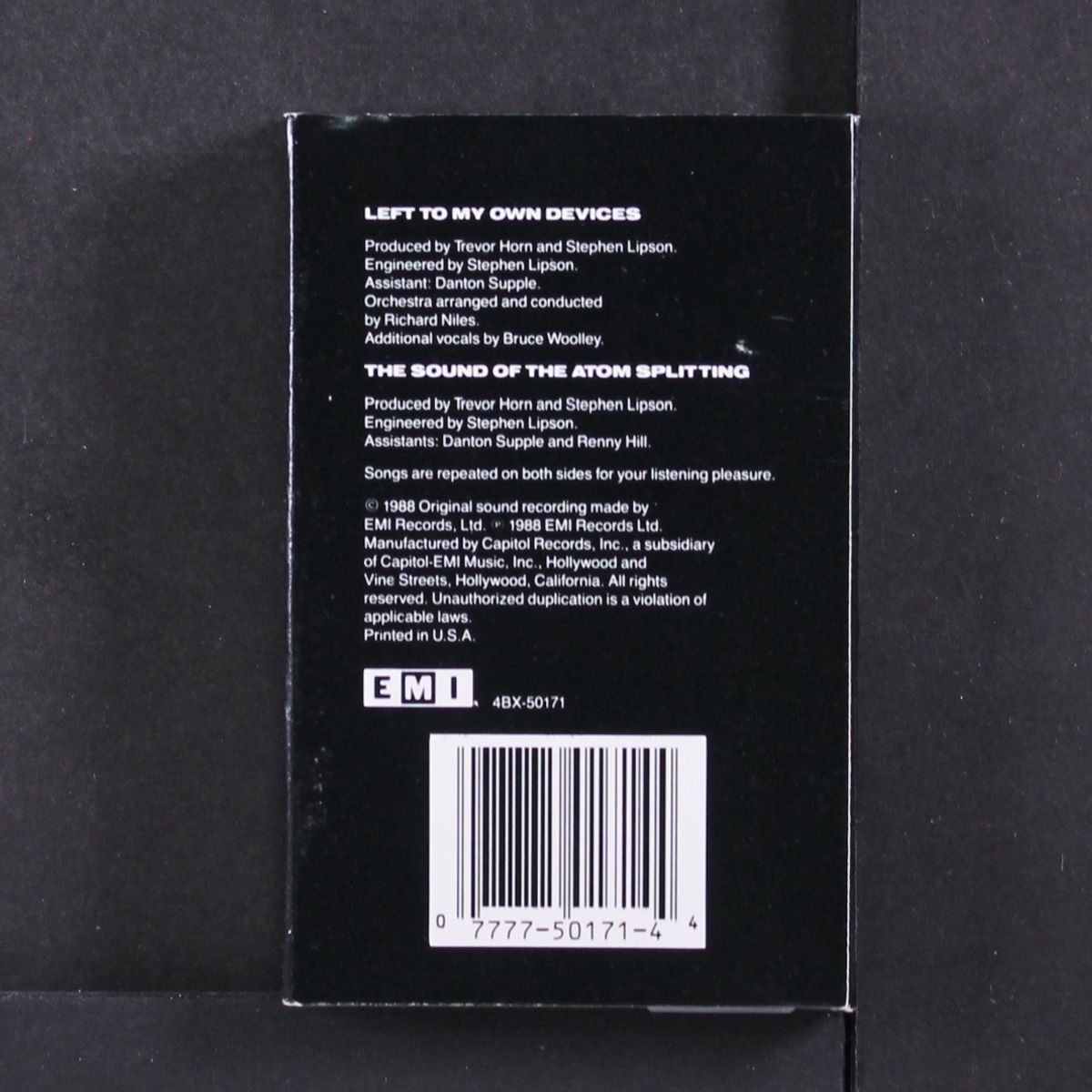 left to my own devices by PET SHOP BOYS