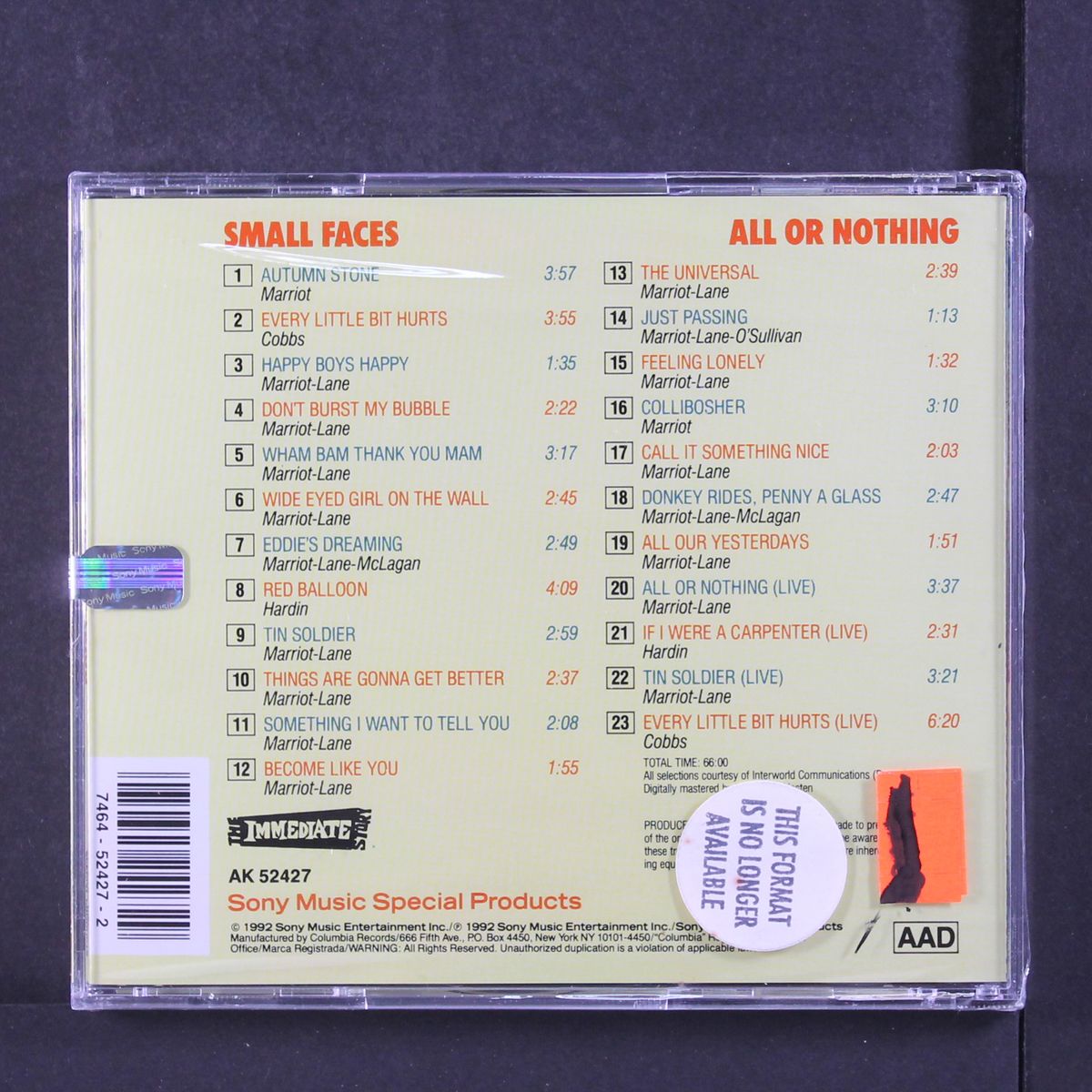 all or nothing by SMALL FACES