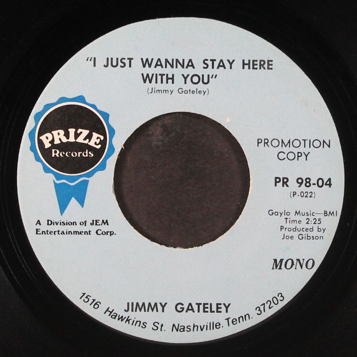 ain't you ever gonna sing my song / i just wanna stay here with you by JIMMY GATELEY