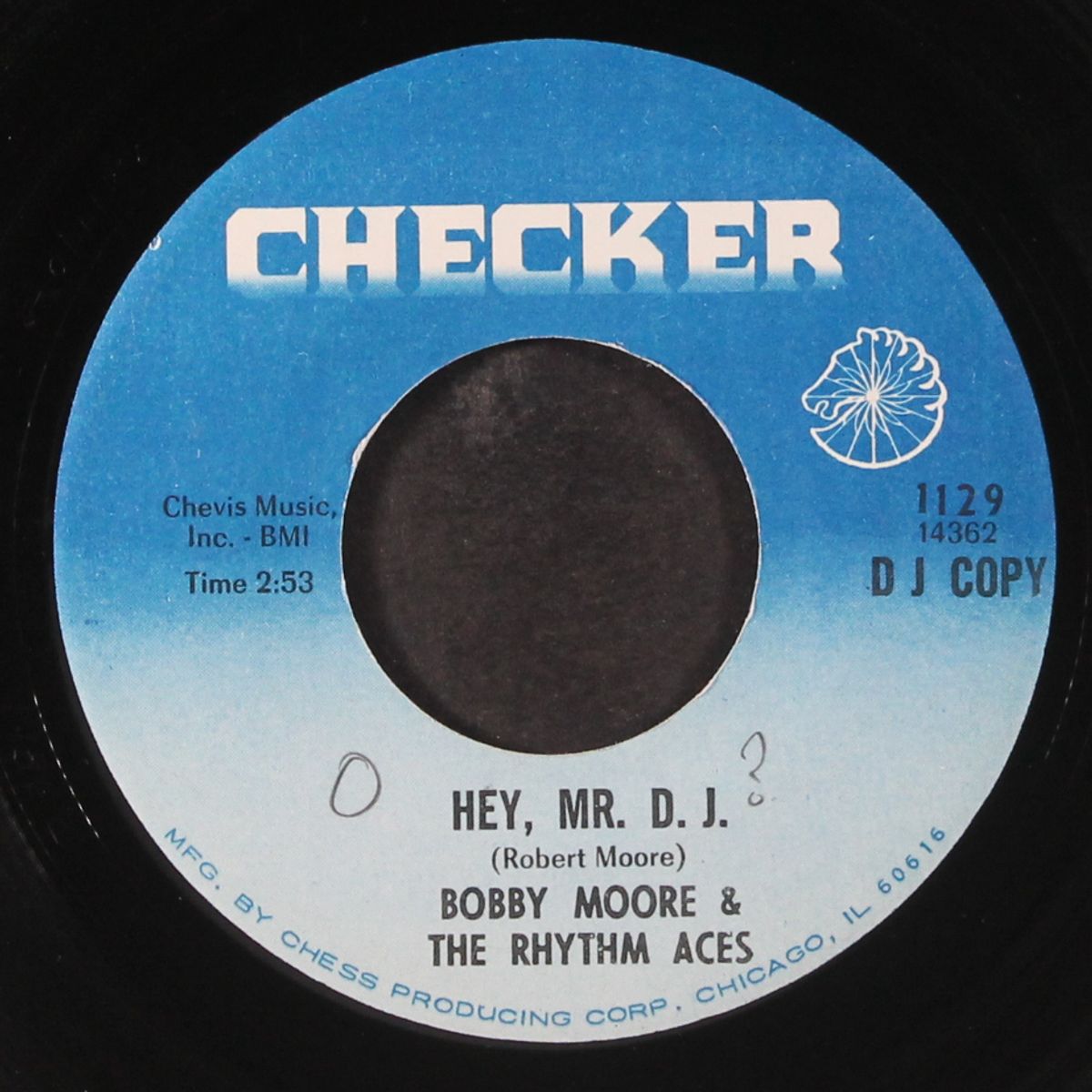 hey, mr. d.j. / searching for my love by BOBBY MOORE & RHYTHM ACES