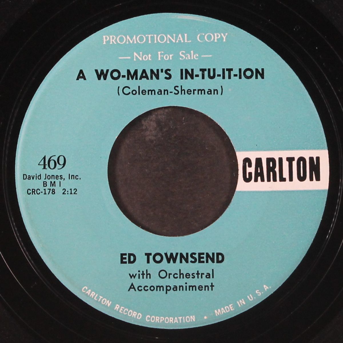 in a bordertown cathedral / a wo-man's in-tu-it-ion by ED TOWNSEND