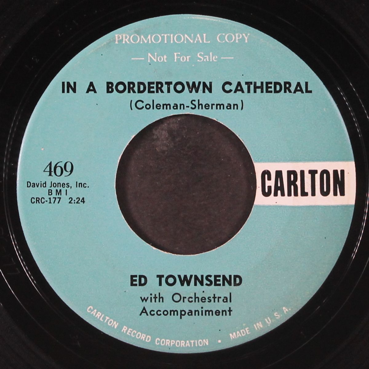 in a bordertown cathedral / a wo-man's in-tu-it-ion by ED TOWNSEND