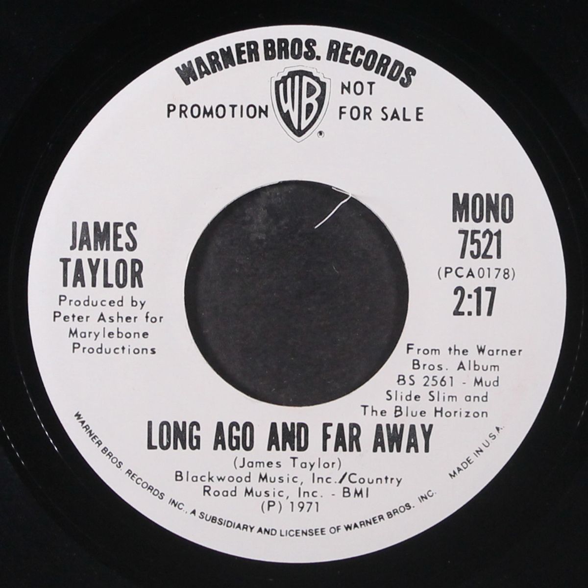 long ago & far away by JAMES TAYLOR