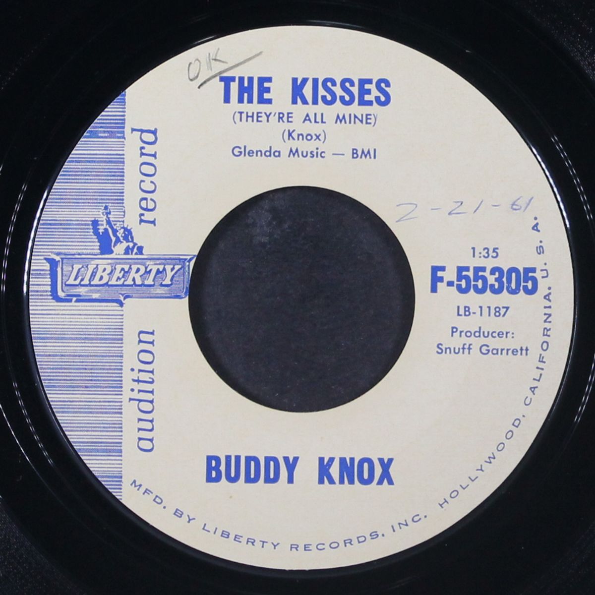 ling-ting-tong / the kisses by BUDDY KNOX