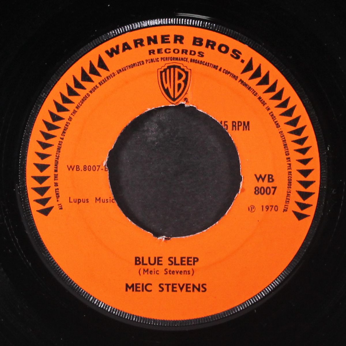 ballad of old joe blind / blue sleep by MEIC STEVENS