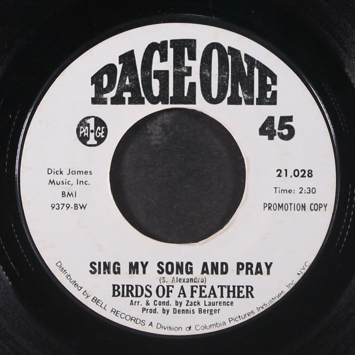 blacksmith blues / sing my song & pray by BIRDS OF A FEATHER