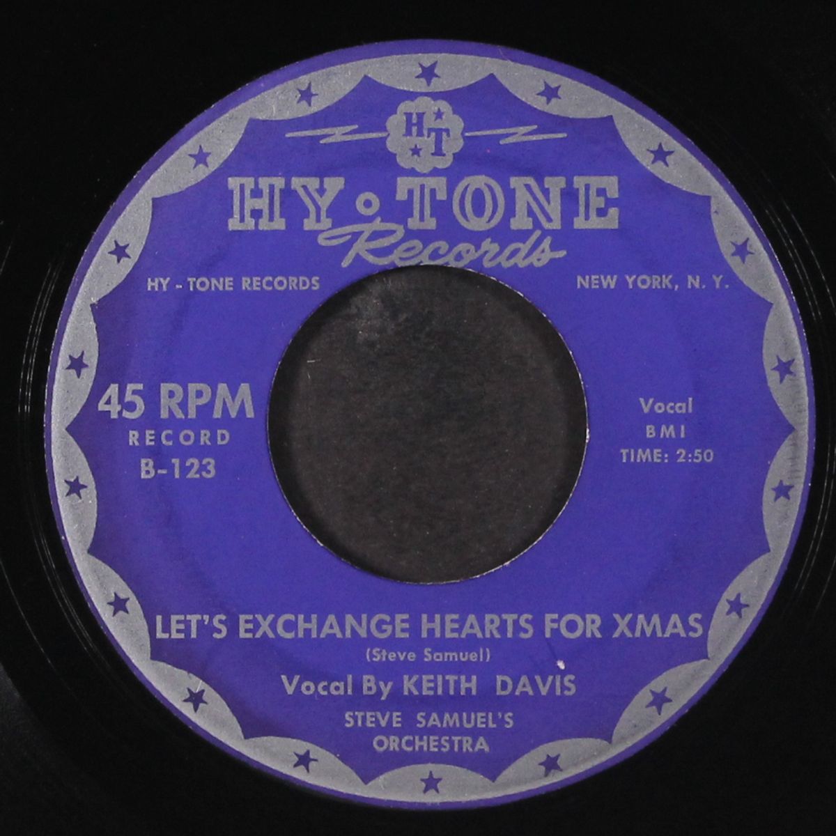 pretty baby blues / let's exchange hearts for xmas by KEITH DAVIS