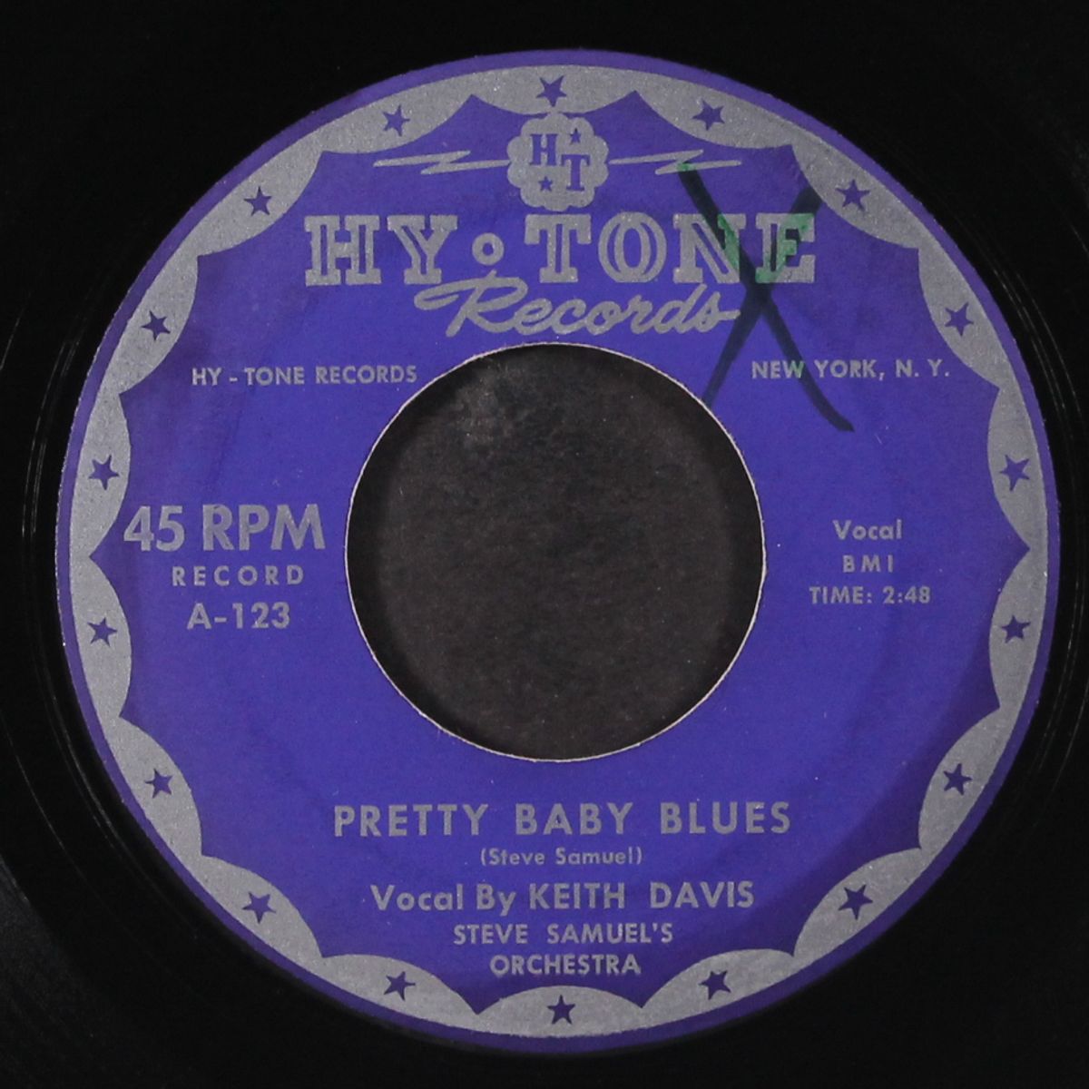 pretty baby blues / let's exchange hearts for xmas by KEITH DAVIS