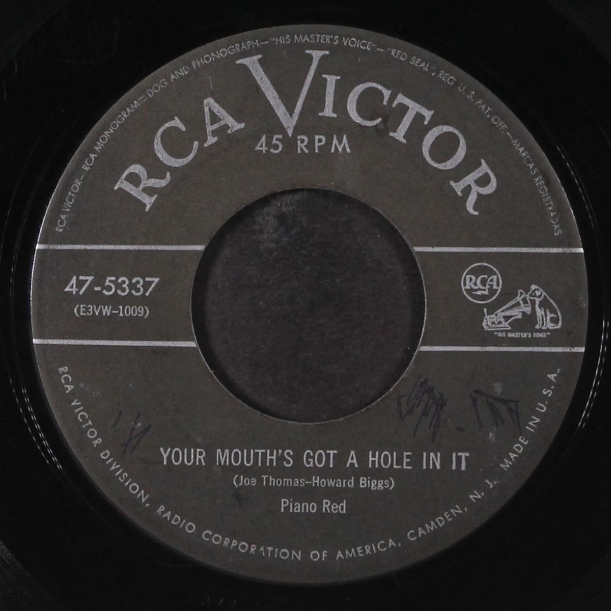 your mouth's got a hole in it / decatur street boogie by PIANO RED