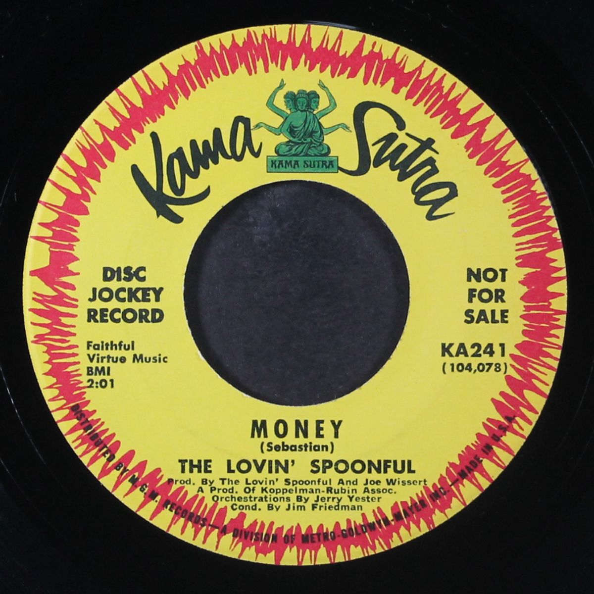 money / close your eyes by LOVIN' SPOONFUL