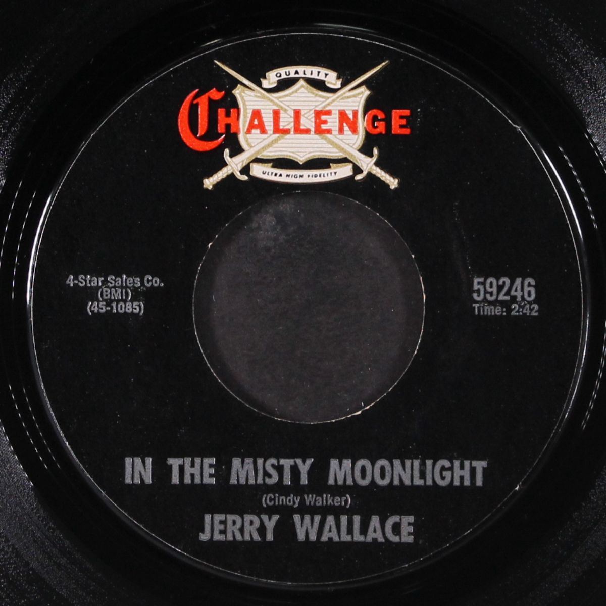 cannon ball / in the misty moonlight by JERRY WALLACE / SOUL SURFERS