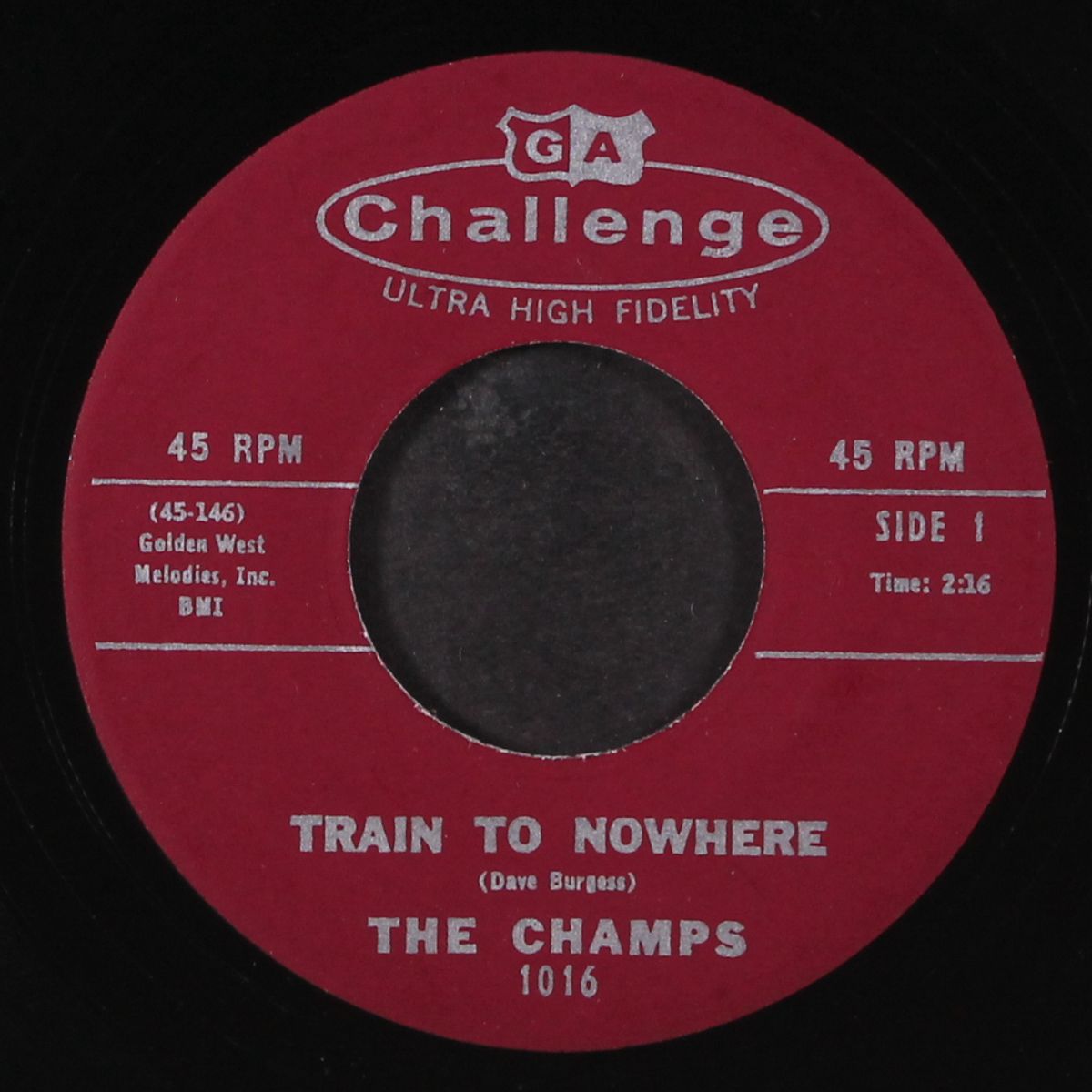tequila / train to nowhere by CHAMPS