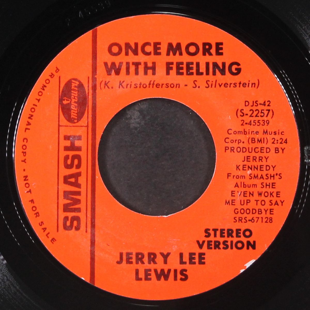 once more with feeling / mono by JERRY LEE LEWIS