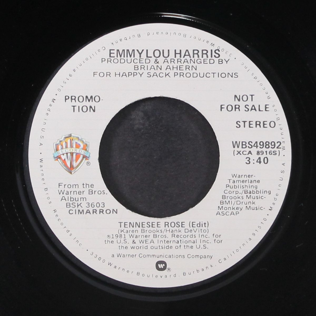 tennessee rose / mono by EMMYLOU HARRIS