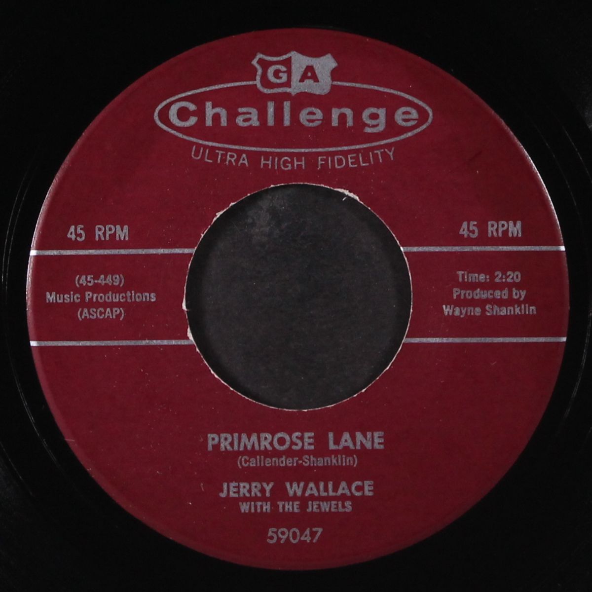 primrose lane / by your side by JERRY WALLACE