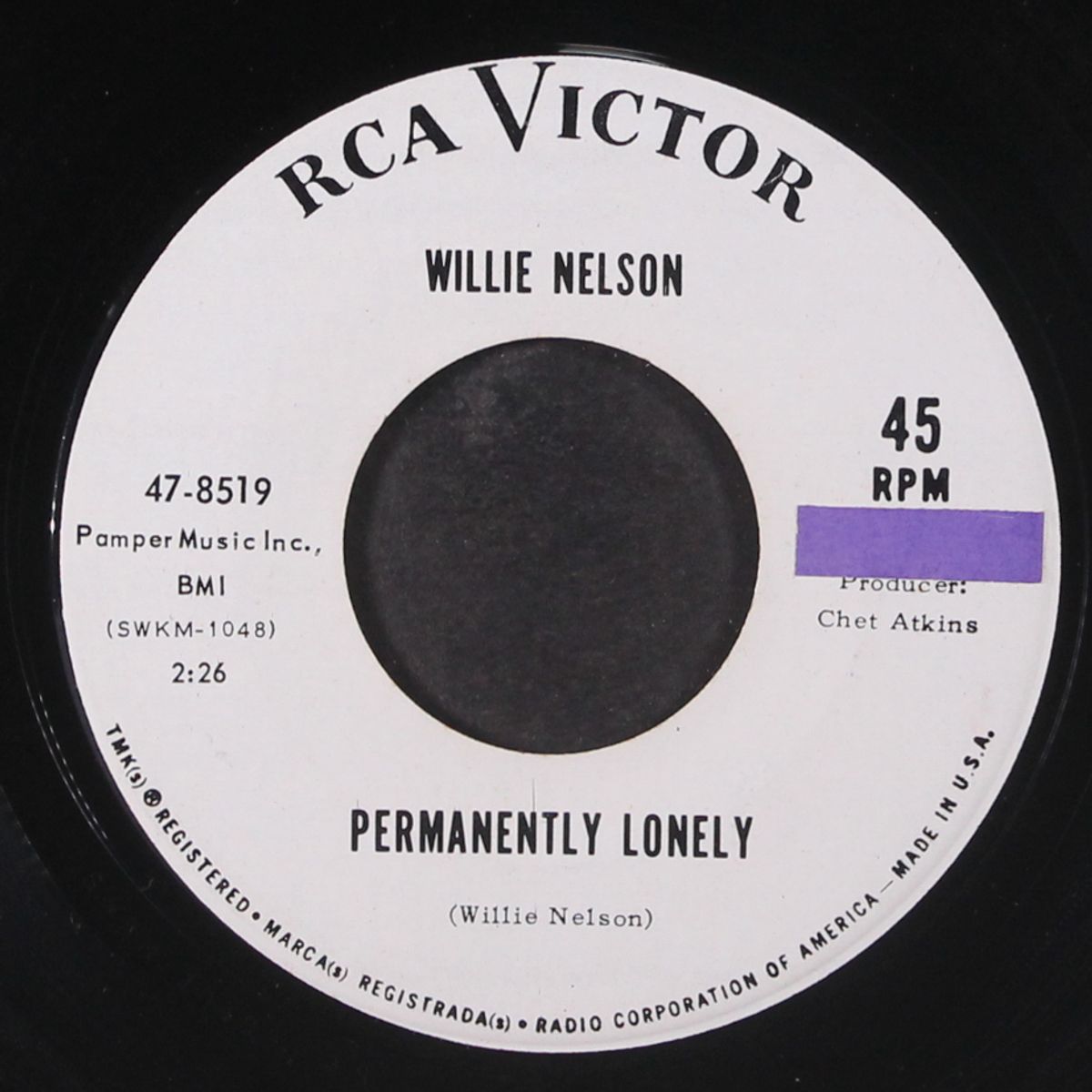 she's not for you / permanently lonely by WILLIE NELSON