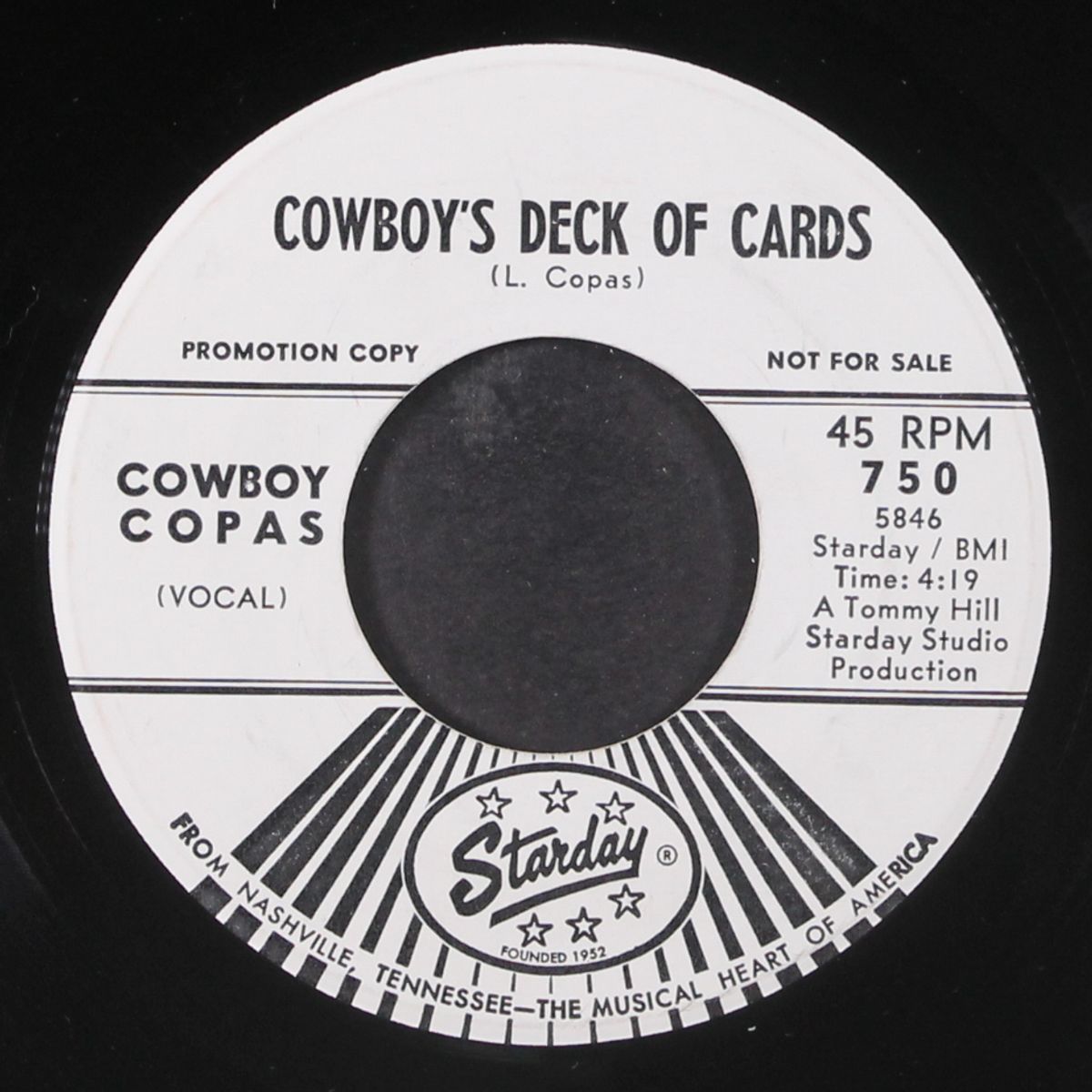 beyond the sunset / cowboy's deck of cards by COWBOY COPAS