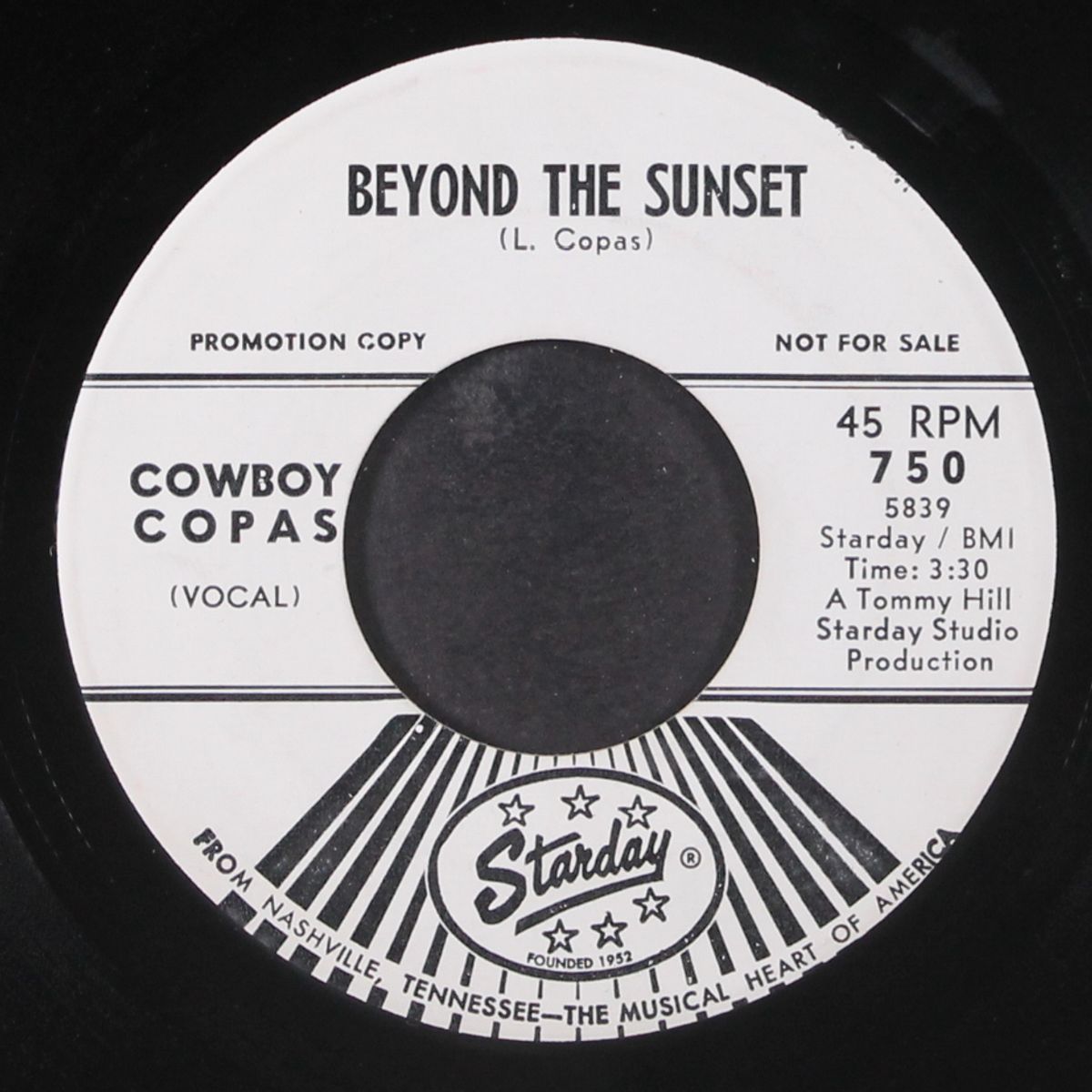 beyond the sunset / cowboy's deck of cards by COWBOY COPAS