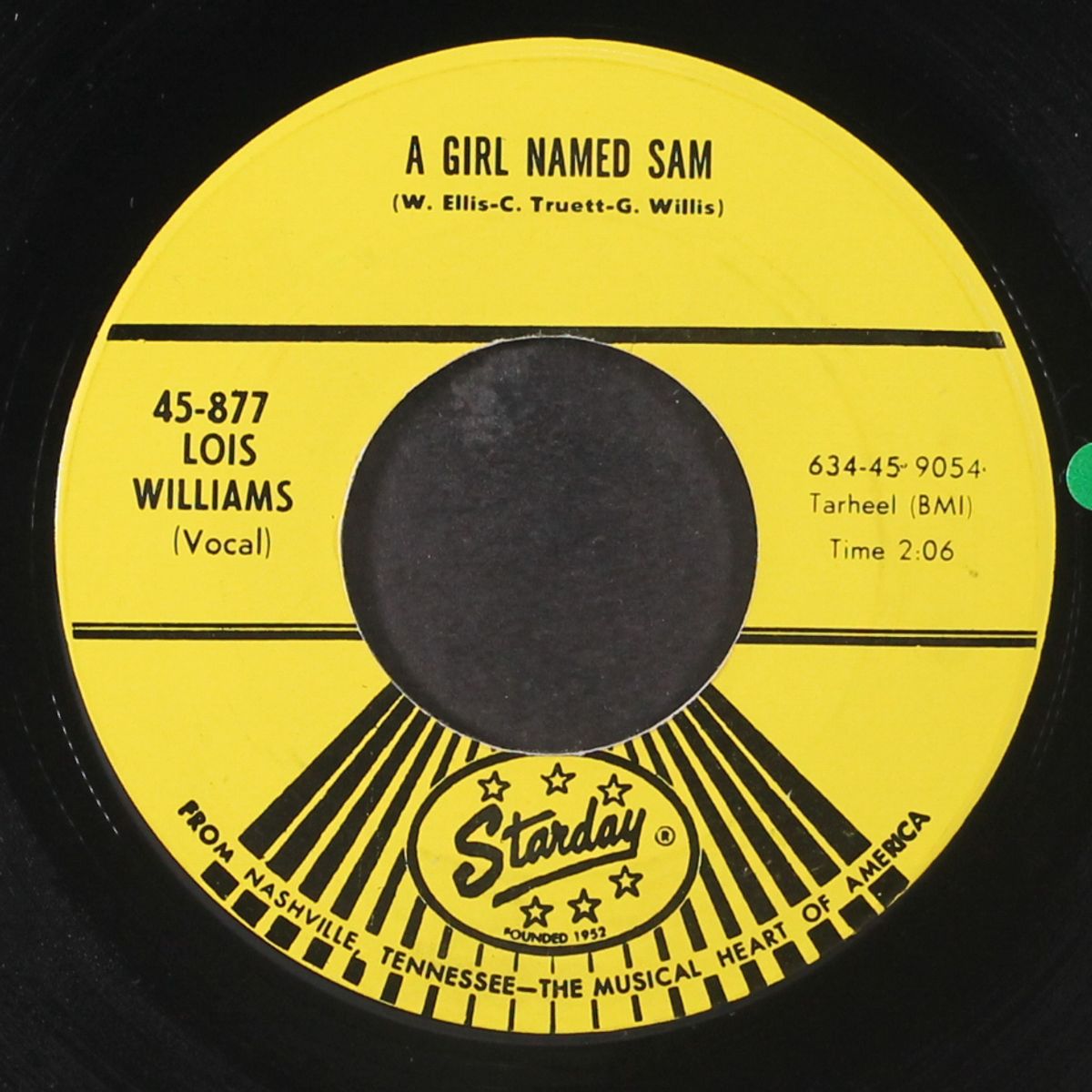 a girl named sam / we've got another chance by LOIS WILLIAMS
