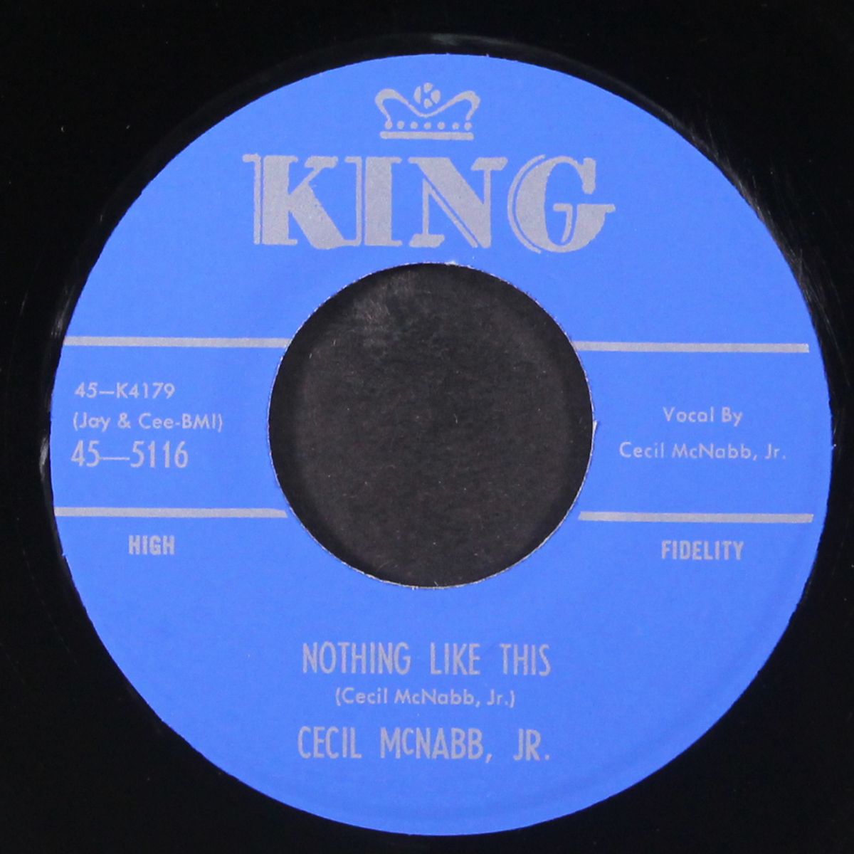 clock tickin' rhythm / nothing like this by CECIL MCNABB, JR