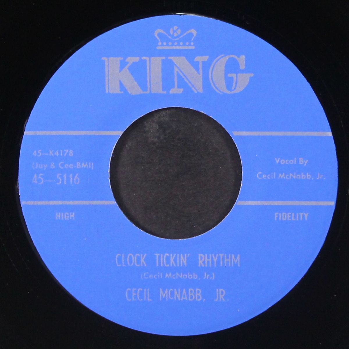 clock tickin' rhythm / nothing like this by CECIL MCNABB, JR