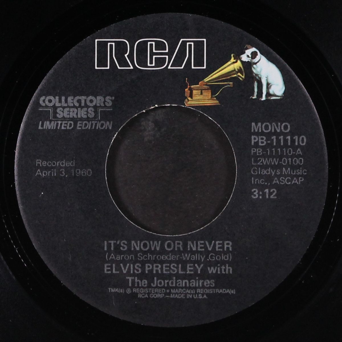 it's now or never / a mess of blues by ELVIS PRESLEY