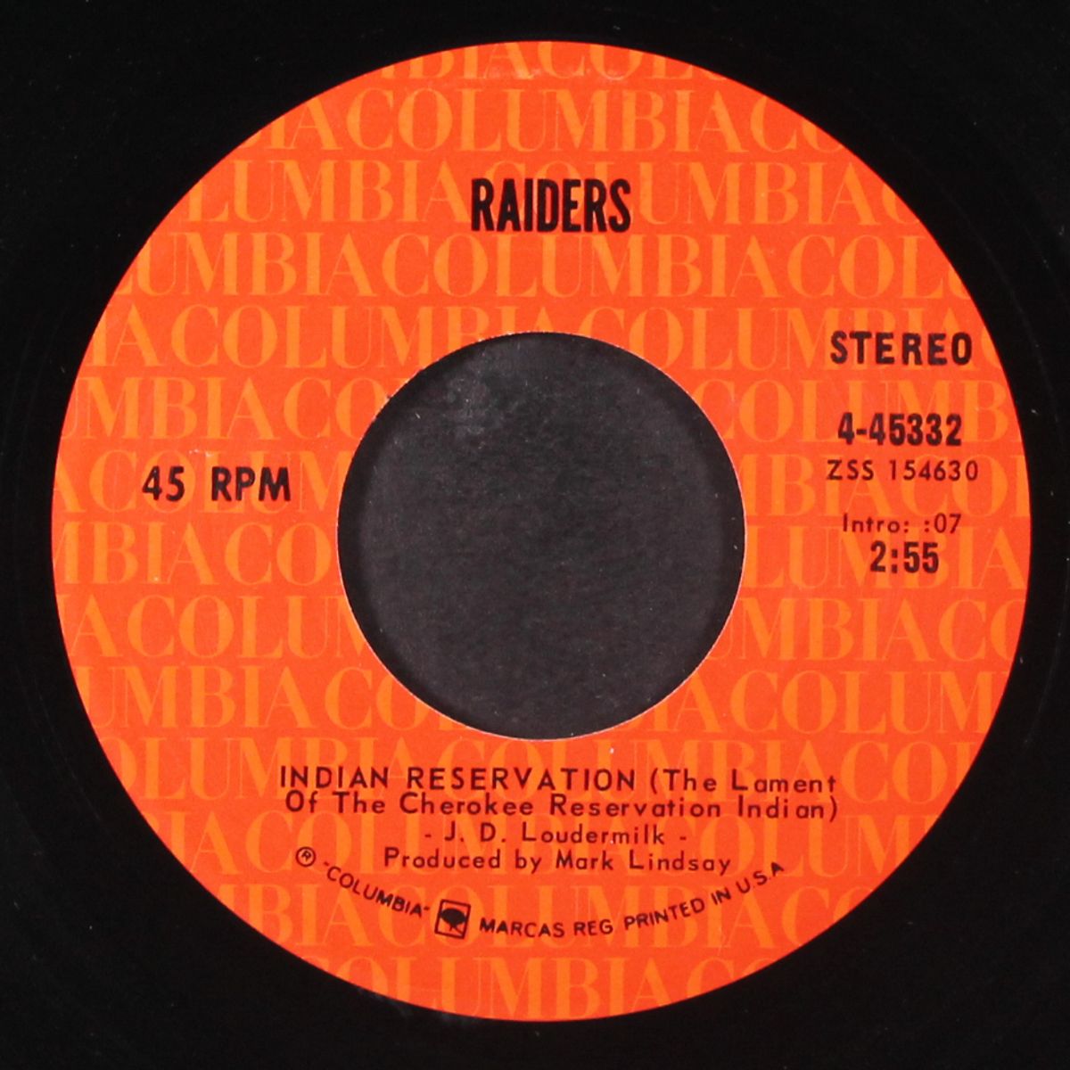 indian reservation / terry's tune by RAIDERS