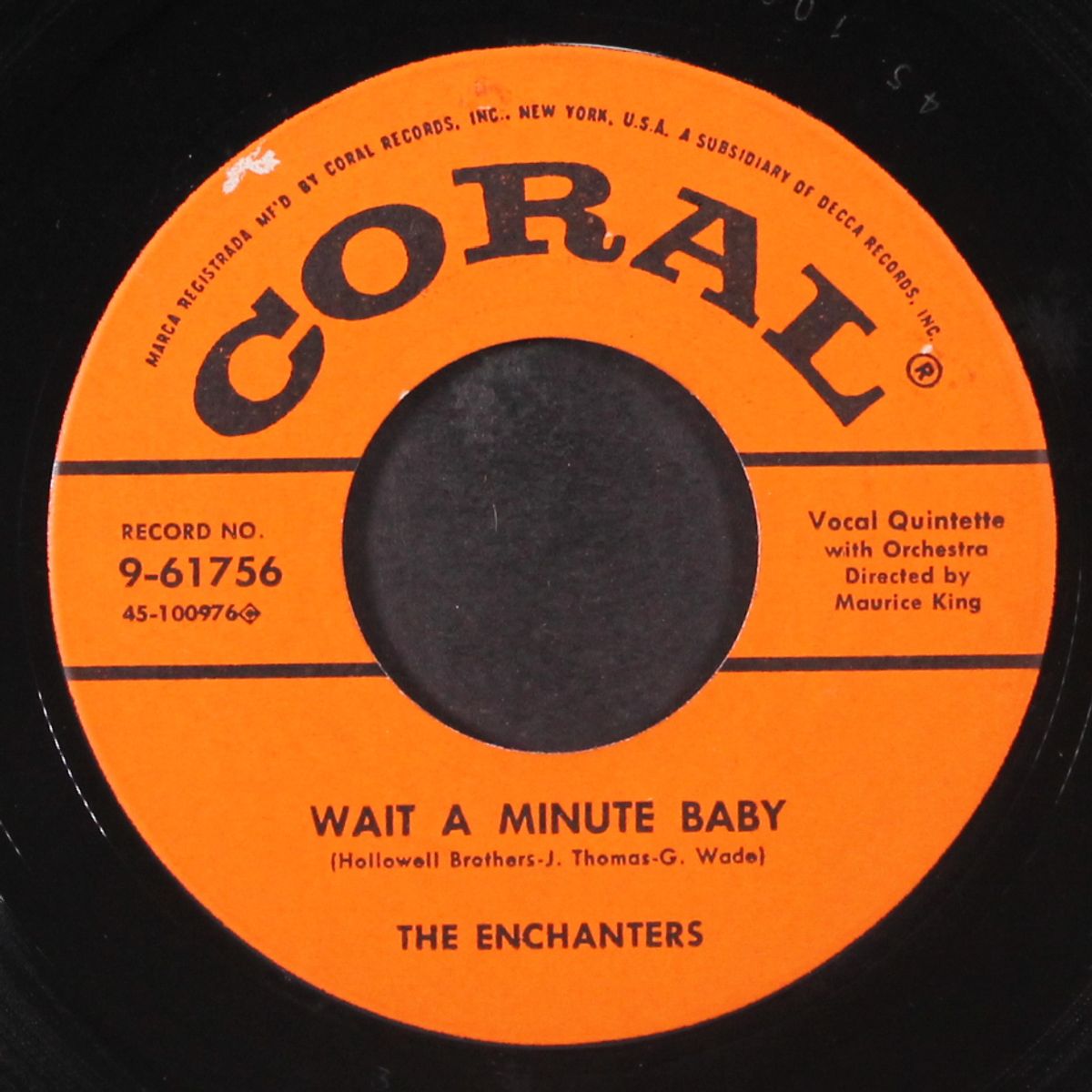 true love gone / wait a minute baby by ENCHANTERS