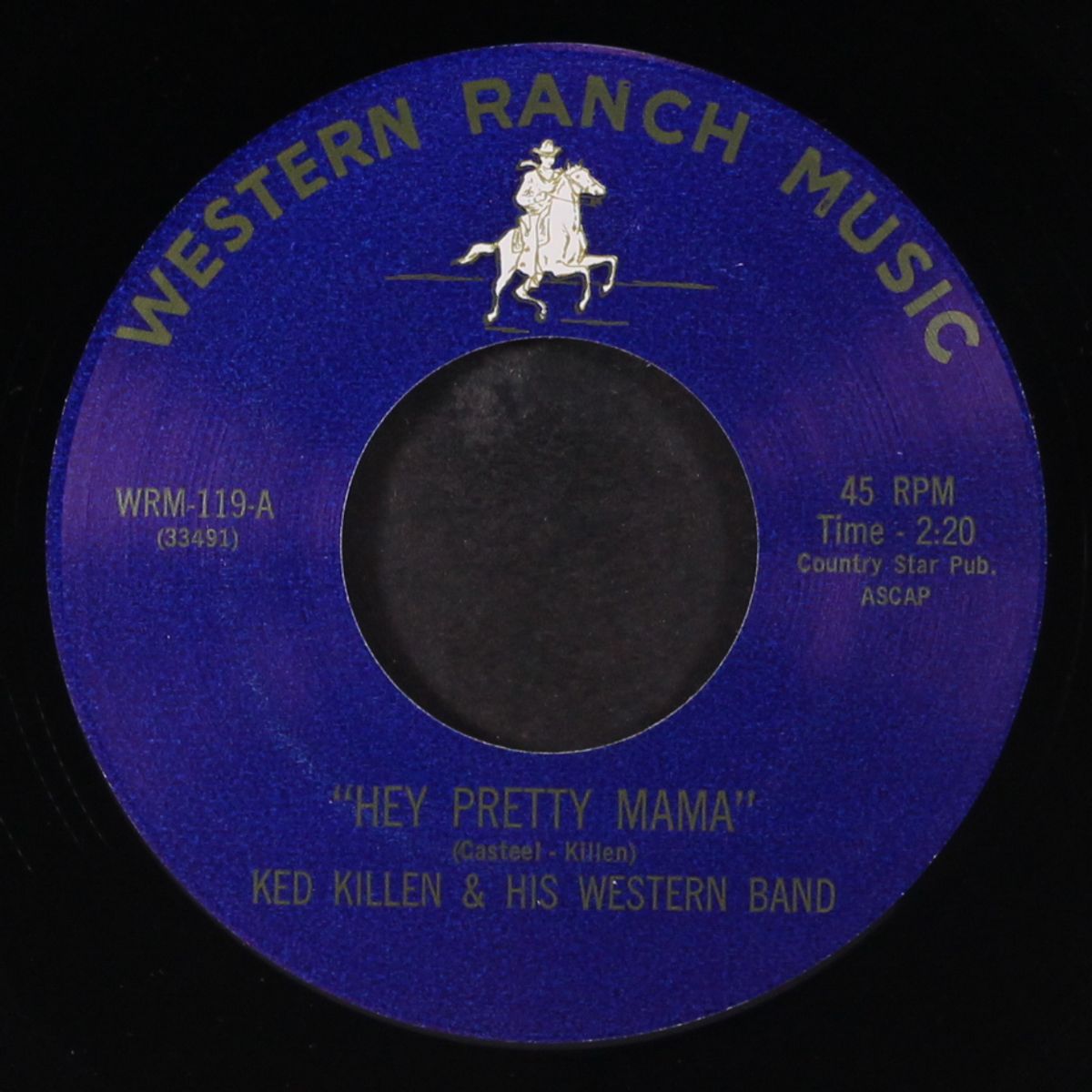 hey pretty mama / lonesome blues by KED KILLEN