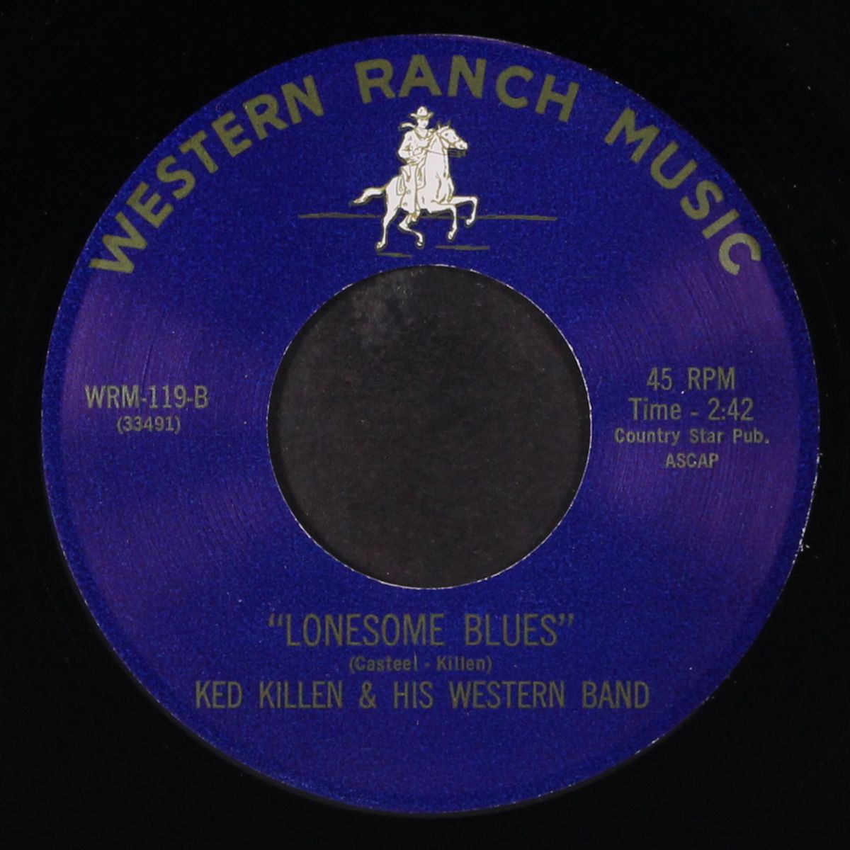 hey pretty mama / lonesome blues by KED KILLEN