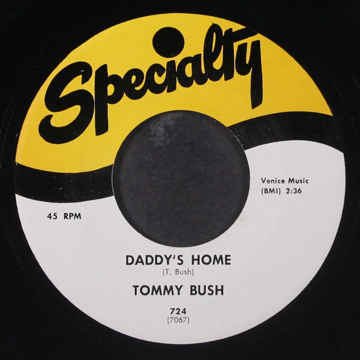 stop and think! / daddy's home by TOMMY BUSH