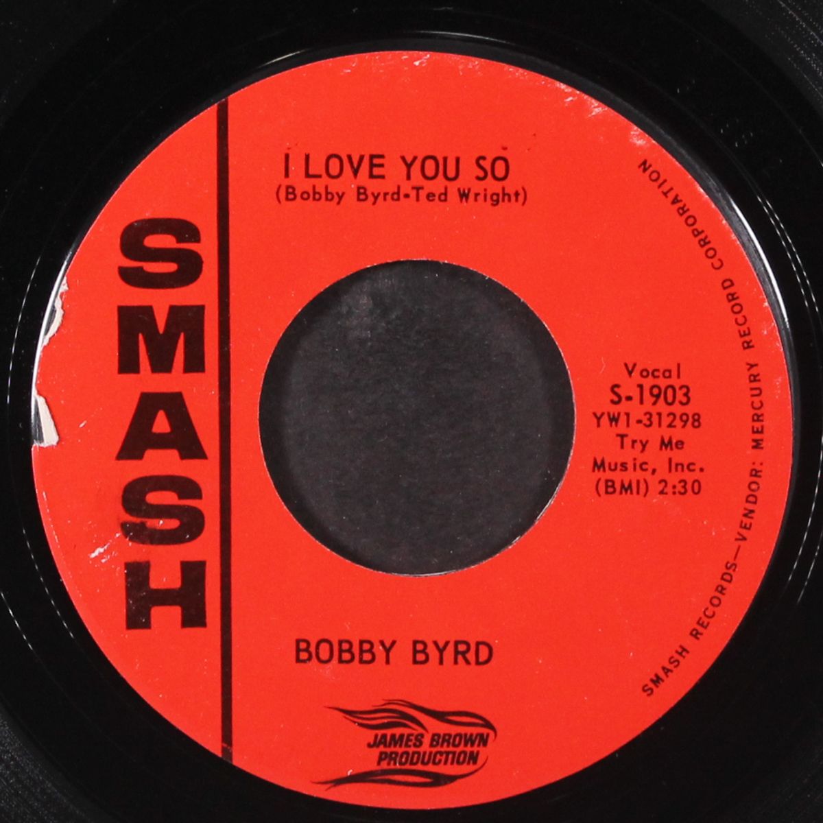 i love you so / write me a letter by BOBBY BYRD