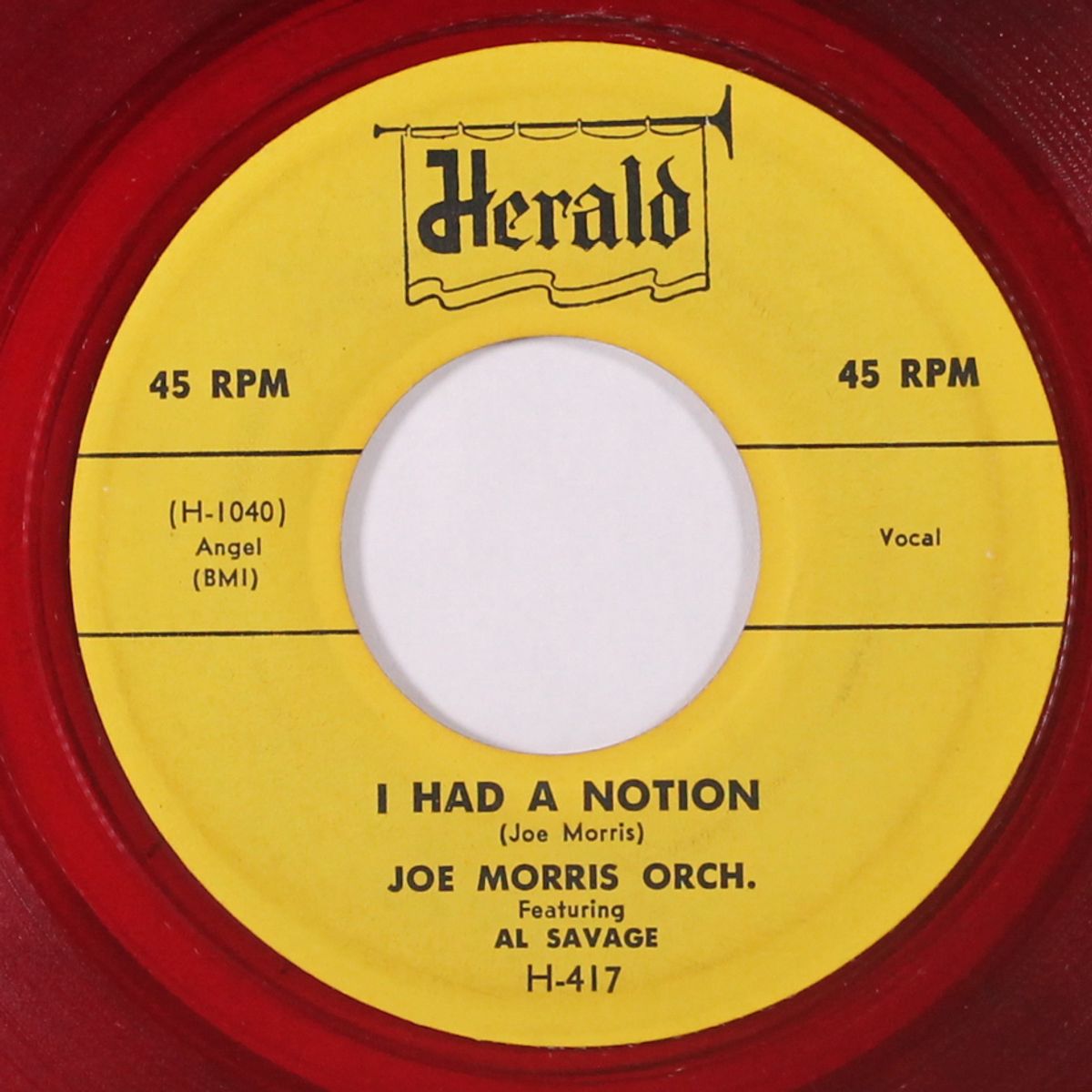 just your way baby / i had a notion by JOE MORRIS