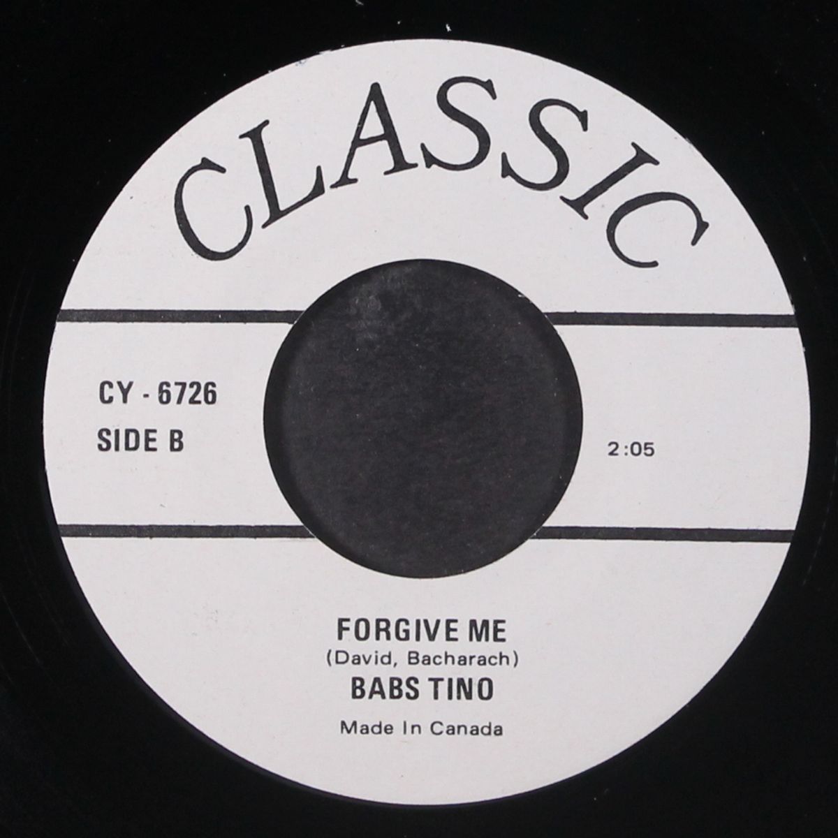 forgive me by BABS TINO / DODIE STEVENS
