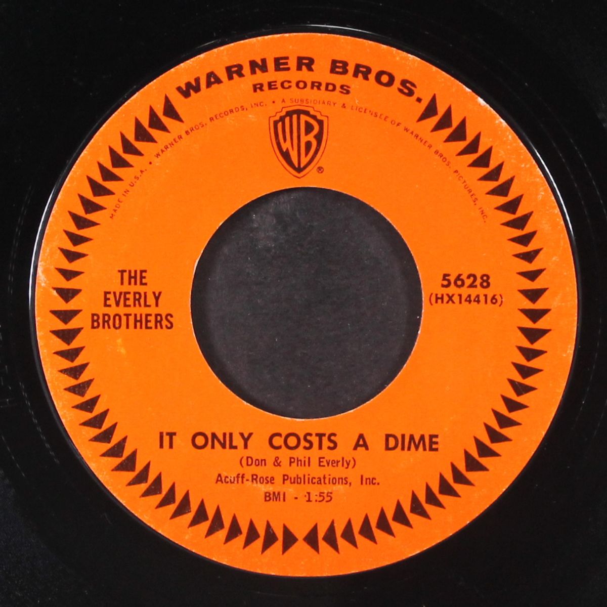 the price of love / it only costs a dime by EVERLY BROTHERS