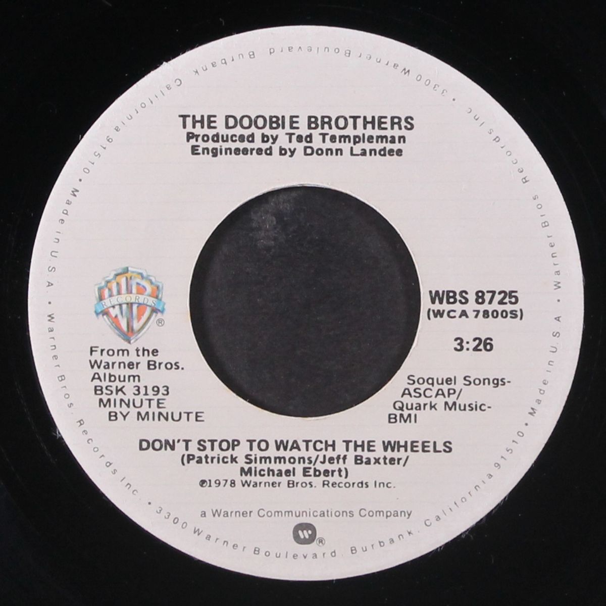 what a fool believes / don't stop to watch the wheels by DOOBIE BROTHERS