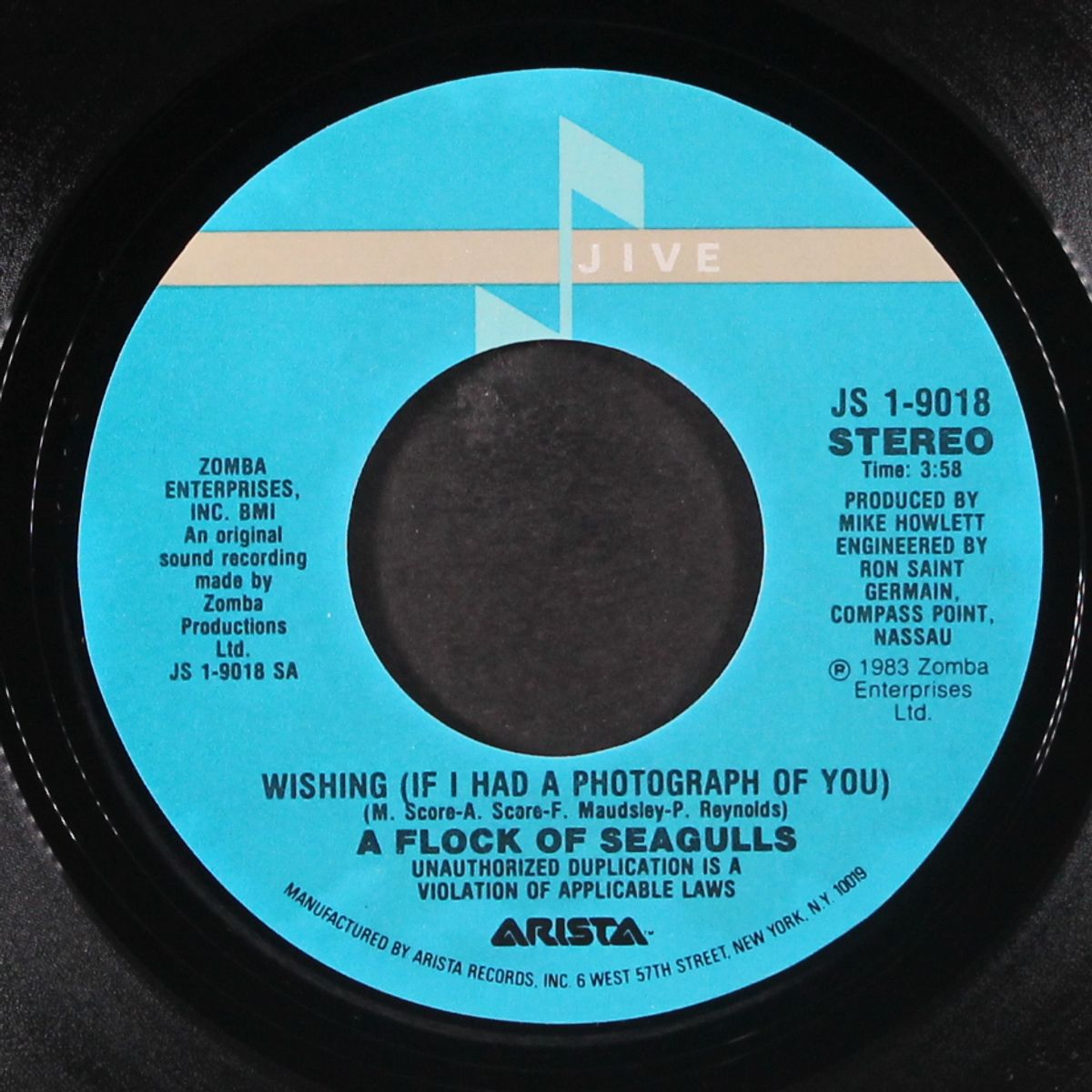wishing (if i had a photograph of you) by FLOCK OF SEAGULLS