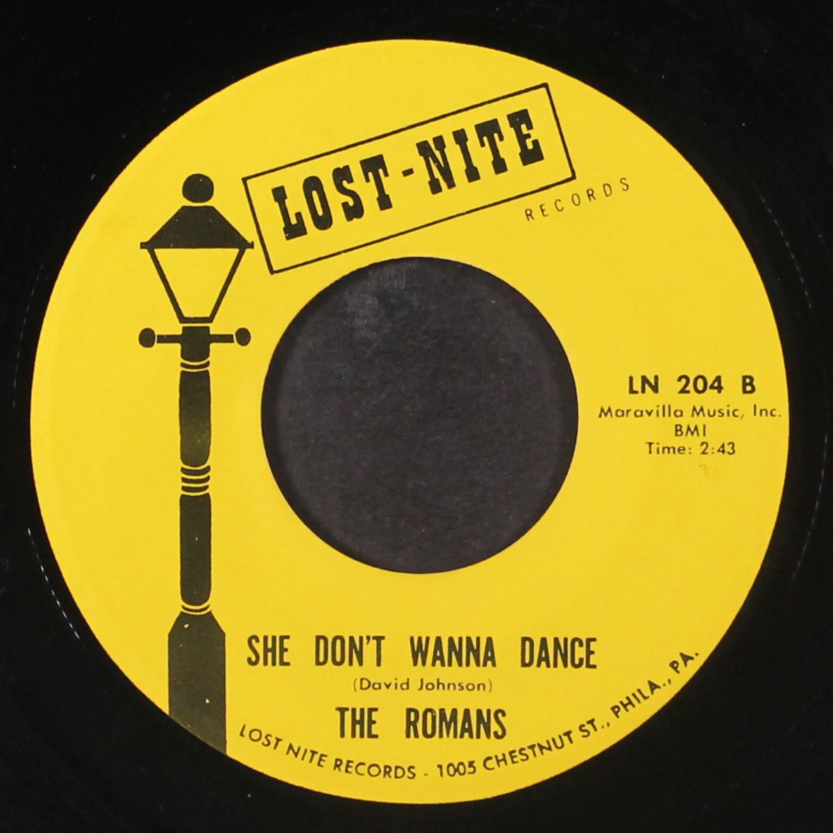 those oldies but goodies / she don't wanna dance by LITTLE CAESAR & ROMANS / ROMANS