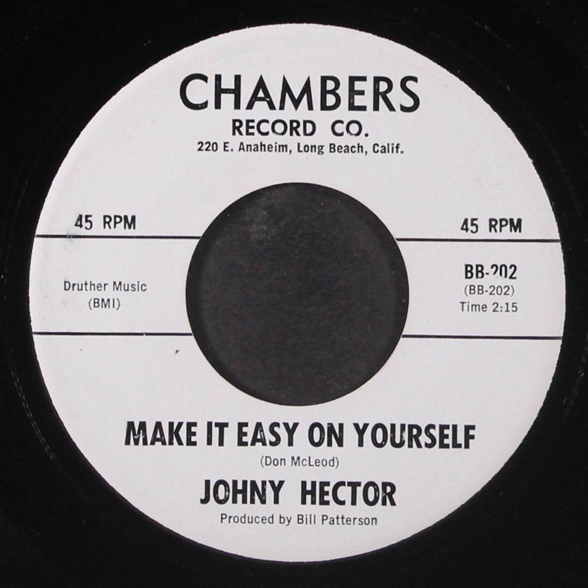 mary lou / make it easy on yourself by JOHNY HECTOR