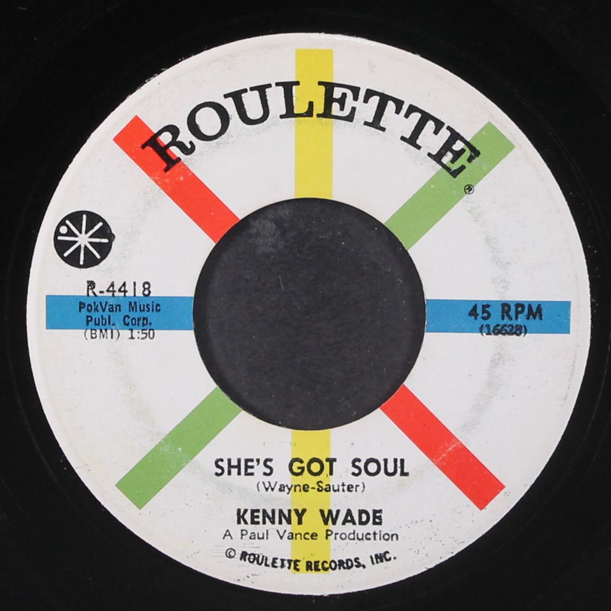 she's got soul / my pa treated our poodle dog better than ma by KENNY WADE