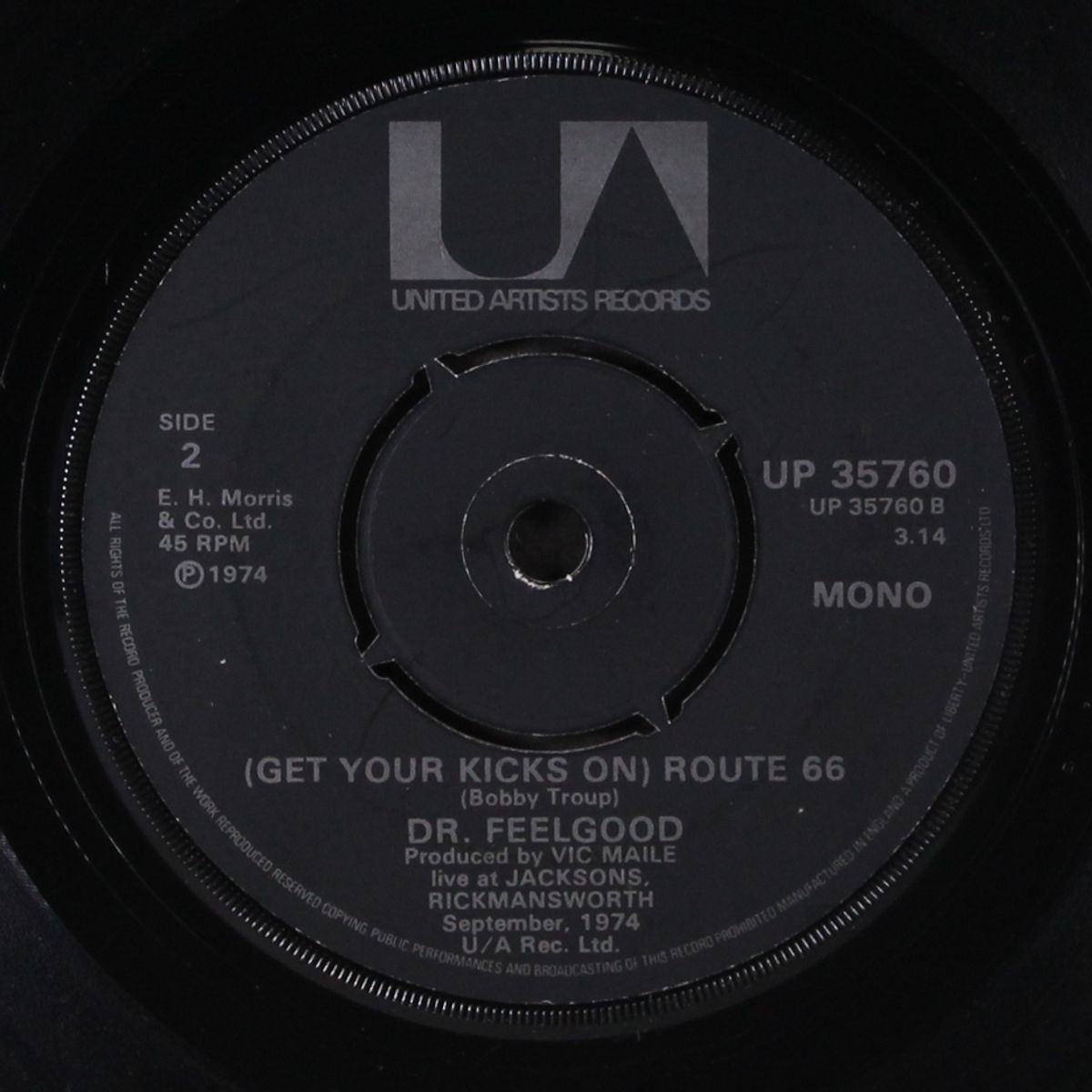 roxette / (get your kicks on route 66) by DR. FEELGOOD