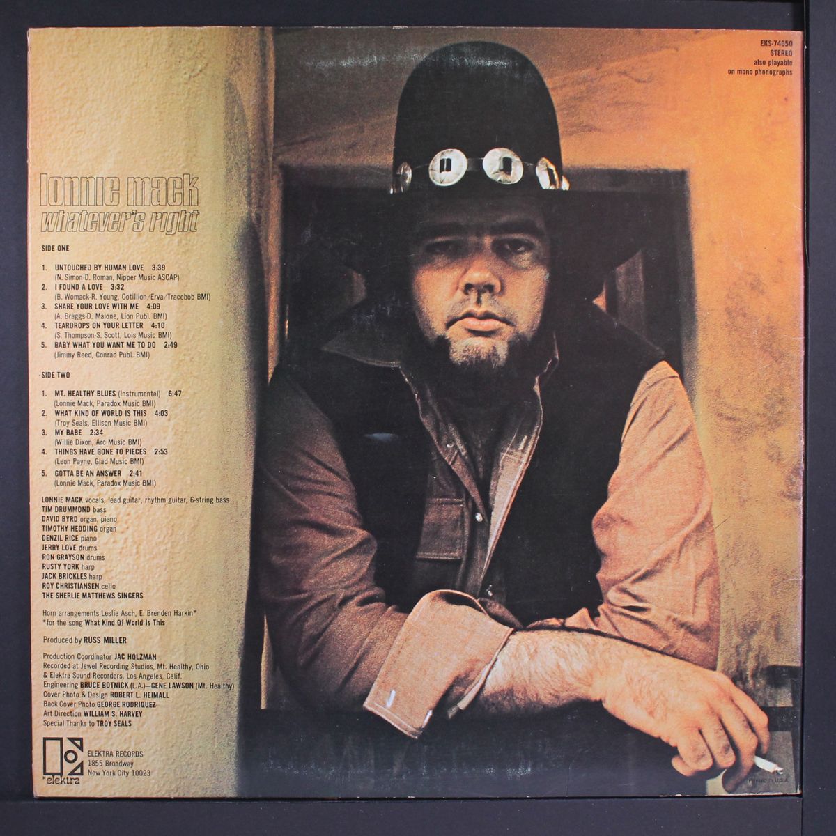 whatever's right by LONNIE MACK