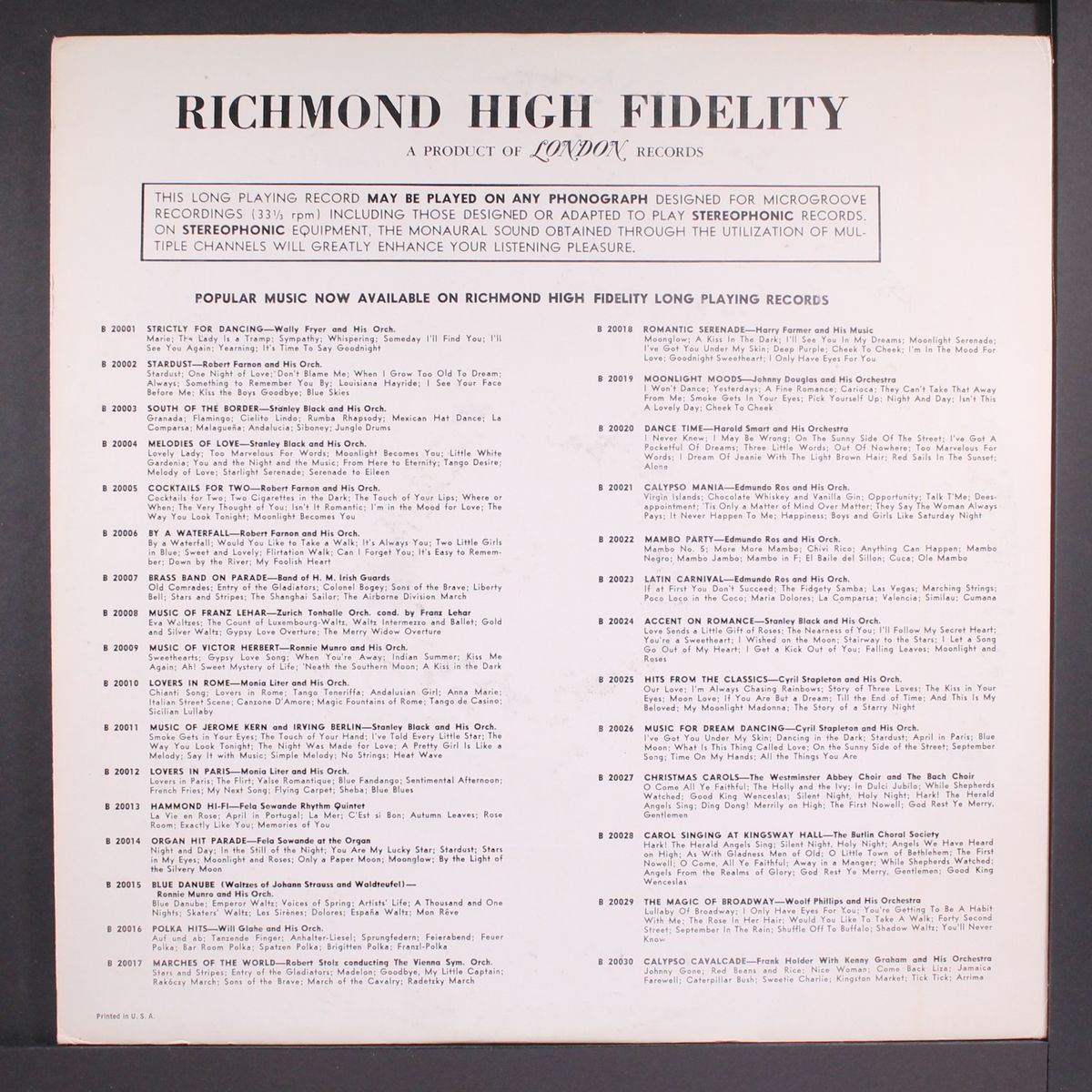 big band beat by TED HEATH
