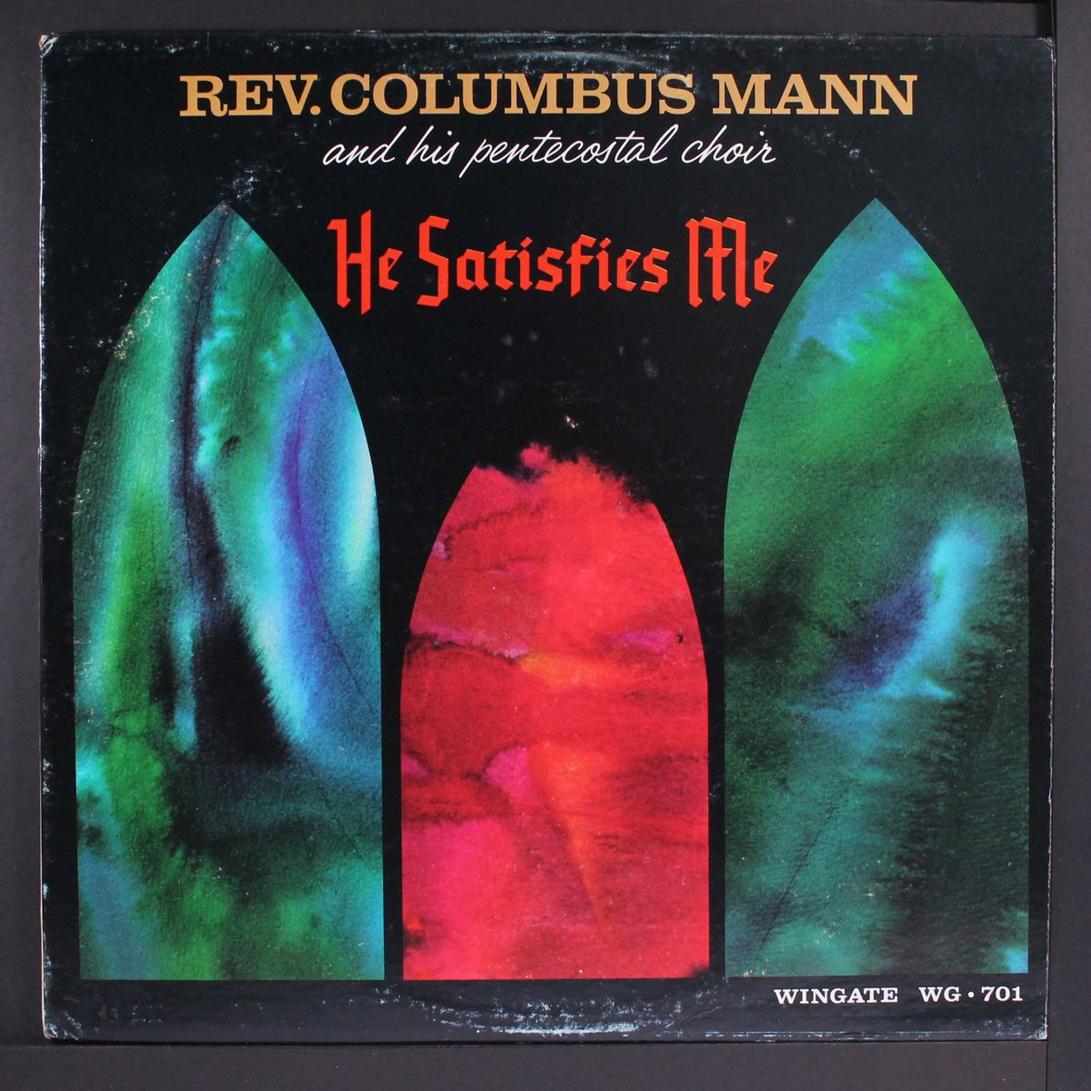 he satisfies me by REV. COLUMBUS MANN